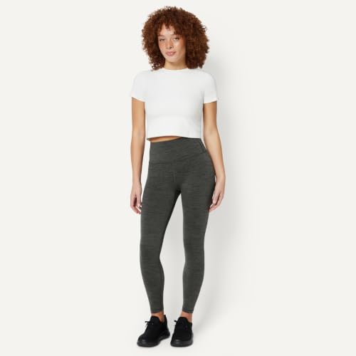 Amazon Essentials Women's Ultra Soft High Waisted Formflex Yoga Leggings Ankle Length 25" Inseam