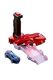 Screechers Wild Screecher Speed Launcher Flipping Morphing Toy Car Vehicle, 10'' X 5, Red