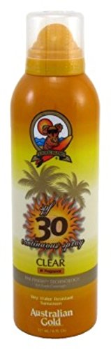 Australian Gold Continuous Spf#30 Spray 6 Ounce Suncreen (177ml) (6 Pack)