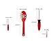 KINREX Pumpkin Carving Kit – Halloween Carve Tools Set For Kids & Adults, 8 Paper Stencils Patterns Designs Templates Jack o Lantern Decoration, Includes Small & Big Saw Tool, Scooper & Drill