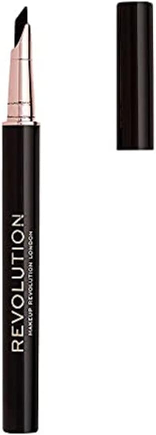 Revolution Beauty London Flick and Go Eyeliner Black 1.2ml Felt Tip Easy
