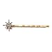 Numblartd Vintage Rhinestone Moon Snowflake Star Hair Clip Bobby Pins - Women Lady Alloy Barrettes Hairpin Side Clip Hair Accessories