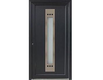 Eingangstüren kuporta Kunststoff Haustür Merida Türen 98 x 190 cm DIN