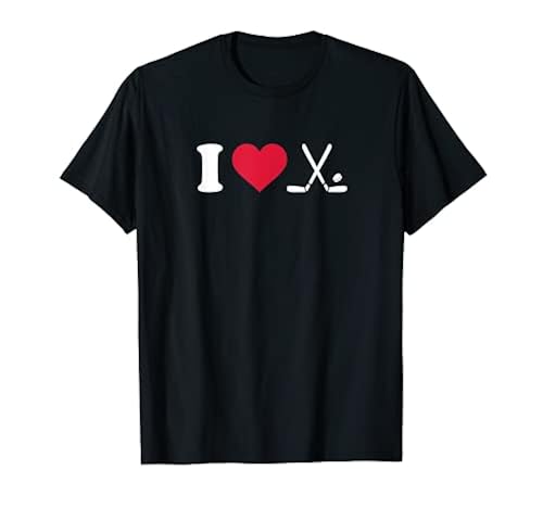 I Heart Love Field Hockey Unisex T-Shirt in Oman Whizz T-Shirts