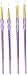 Royal Langnickel Crafter's Choice Fabric Painting Soft Brush Set Value Pack
