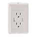 ETvalley Charger Outlet Dual USB Tamper-Resistant Receptacle USB Wall Outlet, Energy Efficient, for Most Electronic Devices
