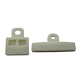 Bross BWR5019+BWR5020 2 Pieces Window Regulator Glass Channel Slider Sash Connector Clips for Toyota