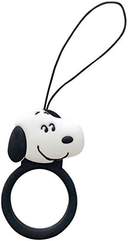フィンガーストラップ 携帯ストラップ スマホ ストラップ リングストラップ シリコン ソフト 落下防止 ディズニー スヌーピー Omapk Com