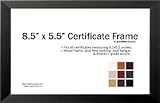 The Simple Things Certificate Wood Frame, Black