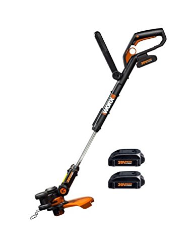 worx wg163e 18v 20v max cordless grass trimmer