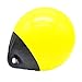 X-Haibei 1 Boat Fender Ball Round Anchor Buoy, Dock Bumper Ball Inflatable Vinyl Shield Protection Marine Mooring Buoy (Yellow, A25(D9.8* H12.2INCH))