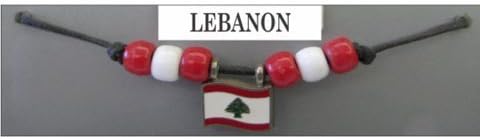 Country Flags Metal Pendant Fan Chokers Necklaces - Asia & Africa