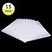 15 Pieces Blank Stencil Sheets,Square Blank Mylar Templates, Make Your Own Stencils with Cutting Machines, 12 12 in