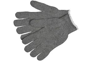 Grizzly Gloves Heavy Duty Knit Glove Liner | Safety Work Gloves | Medium | Single Pack