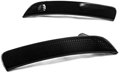 CPW (tm) 2012-2016 Fiat 500 Abarth Front Bumper Side Marker Lights - Crystal Smoke