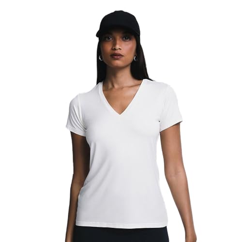 High Neck Tank Feminino Off White P