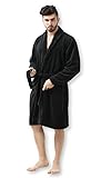 Pembrook Soft Fleece Kimono Men’s Robe image large
