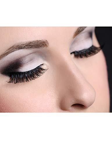 10 Pcs False eyelashes - Faux Mink Fake Eyelashes with Soft & Flattering lash Alpiriral 3D False lashes Give The Most Natural Look