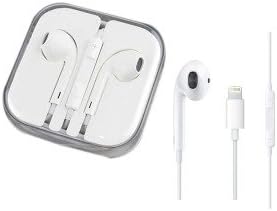 iPhone 7 Earpods Headphones with Lightning Connector (Integrated Microphone and Volume Control)