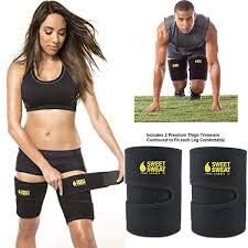Rimeet Sweet Sweat Waist Trimmer Slimming Belt for Men & Women *Black Color XL Size(