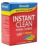 Detoxify Brand - Instant Clean Herbal Cleanse Fortified with Metaboost - 3 Capsules by Detoxify