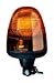 HELLA 006846011 KL Rotaflex Flex Mount Beacon Warning Light, Rotating Patterns, 24V, Amber