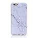 Sannysis Marble Texture Print Cover Case Skin For iPhone 6S (White)