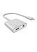 Lightning to 3.5 mm Headphone Jack Adapter,WOPOW 8 pin to 3.5mm jack aux audio converter cable,3.5mm Headphone Audio Adapter to Listen Music Data Cable for iPhone 7/7 Plus