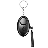 3INDN Personal Alarm 1 Pack 140dB Safesound Self Defense Keychain with LED Light, Emergency Self Defense for Women, Kids & Elderly. Security Safe Sound Rape Whistle Safety Siren Alarms
