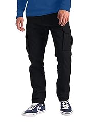Mens Cargo Combat Work Pants 100% Cotton 6 Pockets