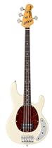 Sterling By MusicMan RAY34CA-VC 4-String Classic Active Bass Guitar, Vintage Crème

