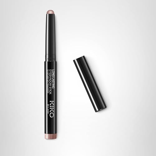 Kiko Milano Long Lasting Eyeshadow Stick - 24-Hour Wear, Transfer-Proof, Creamy Blendable Formula with Argan Oil, No-Transfer, Easy Application - 08 Shell - 1.64g