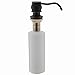 VAPSINT® Designer 13 OZ Deck Mounted Oil Rubbed Bronze Kitchen Countertop Liquid or Lotion Sink Dispenser, Perfect for ORB Kitchen Faucet