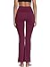 Neleus Women's Bootleg Yoga Pants Tummy Control High Waist Bootcut Pant