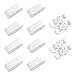 Surepromise 10 Roller Blind Chain Connector White Cord Joiner Spare Plastic Beaded Joiner