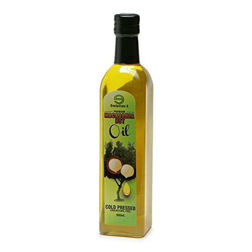 Species Nutrition Macadamia Nut Oil, 500-mililiter GLass Bottle