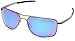 Oakley Men's OO4124 Gauge 8 Rectangular Metal Sunglasses