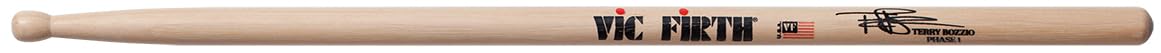 Vic FIrth - Signature Series Drumsticks - Terry Bozzio 'Phase 1' - Wood Tip