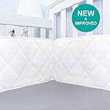 Safe Nursery Crib Bumper Pad, for Standard Size (52