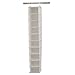 Household Essentials 311328 Hanging Shoe Storage Organizer for Closets |10 Wide Pocket Shelves | Natural Canvas