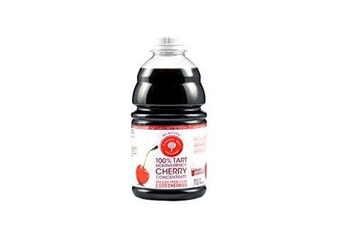100% Tart Montmorency Cherry Concentrate 32oz Bottle (Case of 8)