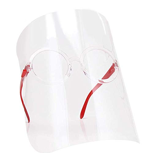 Face Shields, 6 Pack AntiFog Face Visor with Adjustable Elastic Band