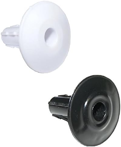 electrosmart 12x Wall Entry Grommets Black White RG6 WF100 Cable Feed-Thru