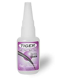 Tiger Glue for Billiard Pool Cue Tips 1 oz Thick