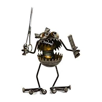 Amazon Com Sugarpost Metal Sculpture Gnome Be Gones Hair