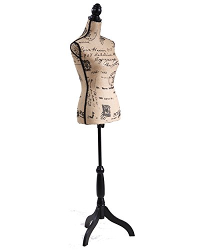 1 Female+Mannequin+Torso+Tripod+Monogram