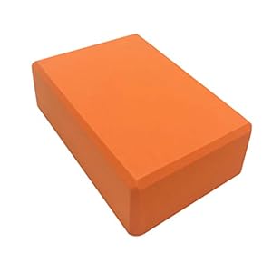 Hotopick Yoga Brick 2 Pack And High Density Eva Foam Yoga Brick Can Support And Deepen Yoga Pillow Fitness Brick Pilates Foam Blocks Light Weight Non-Slip
