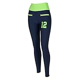 Seattle Seahawks Fan 12th Women Scuba Leggings with Zipper Detail S M L Xl