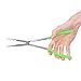 OEMTOOLS 22621 11 Inch Long Nose Pliers | Great Automotive & Electrician’s Repair Tool | 11 Inch “Needle Nose” Pliers for Delicate or Difficult-to-Reach Pieces | Heat-Treated Steel | Green