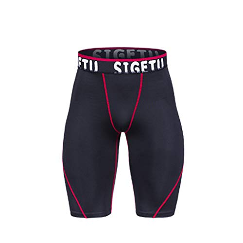 Clearance!DDKK Men's Cycling Shorts Padded Bicycle Riding Pants Bike Biking Clothes Cycle Wear Tights-Long Compression Shorts Cool Dry Sports Tights - Thumbnail 2